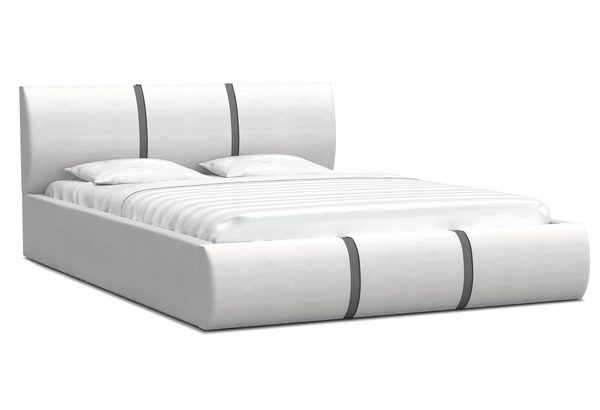 Łóżko do sypialni białe EMILY