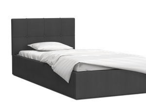 Miniaturka 9 - Pojedyncze łóżko grafit 120x200 RUBY