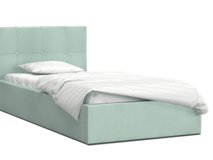 Miniaturka 8 - Pojedyncze łóżko miętowe 120x200 RUBY