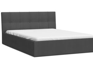 Miniaturka 15 - Dwuosobowe łóżko grafit 140x200 RUBY