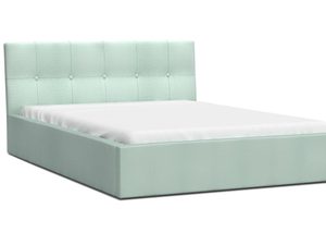 Miniaturka 19 - Dwuosobowe łóżko miętowy 140x200 RUBY