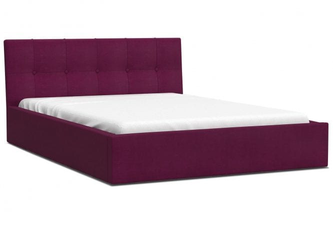 Dwuosobowe łóżko wiśniowe 140x200 RUBY