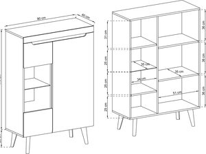 Miniaturka 3 - Wymiary szerokiej witryny