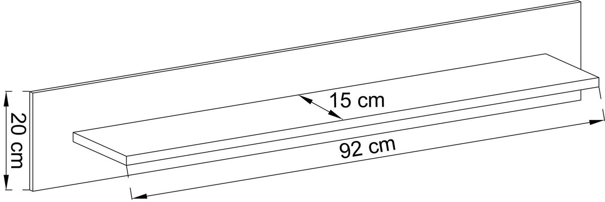 Nordi-P107-wymiary_dimensions Atrakcyjna półka ścienna Nordi