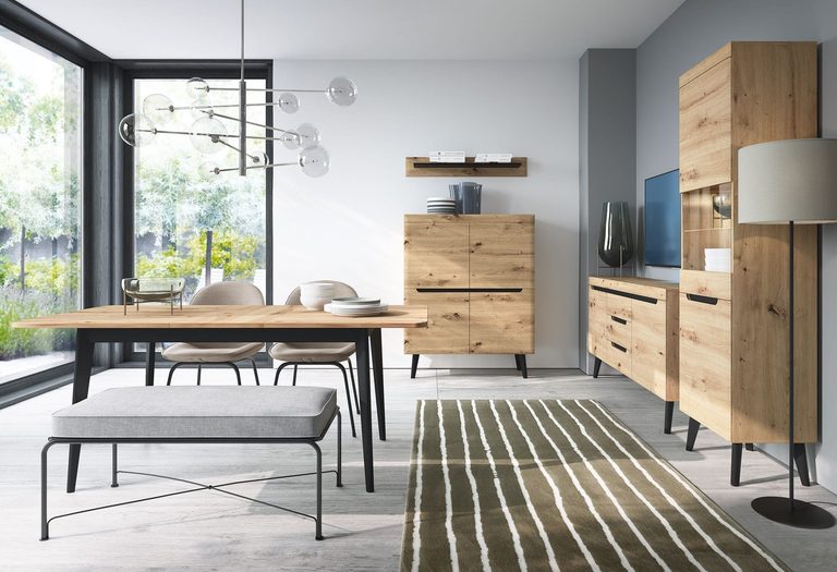 Jadalnia w stylu industrialnym