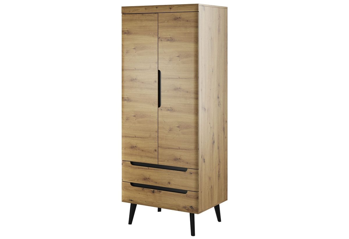 Atrakcyjna dwudrzwiowa szafa BASTIEN
