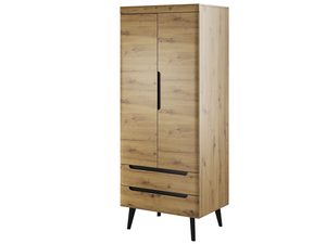 Miniaturka 1 - Atrakcyjna dwudrzwiowa szafa BASTIEN