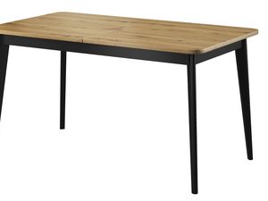 Miniaturka 1 - Solidny rozkładany stół białe tło BASTIEN