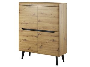 Miniaturka 2 - Skandynawska wysoka komoda BASTIEN