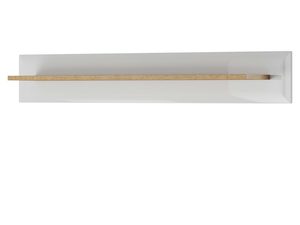 Miniaturka 1 - Atrakcyjna półka ścienna koloru białego