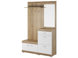 Miniaturka 1 - Skandynawska garderoba białe tło VIRGINIA