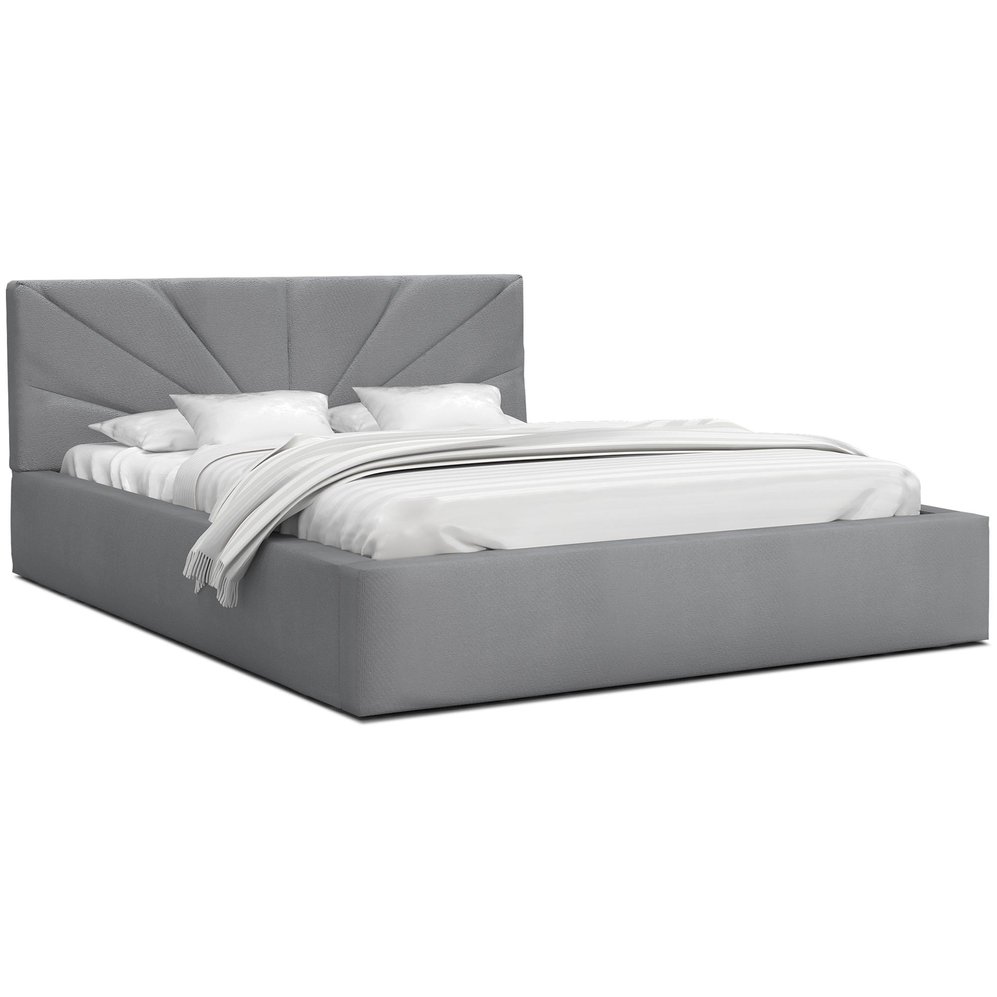 Tapicerowane łóżko 140×200 EVELYN