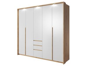 Miniaturka 7 - Szafa przesuwna z lustrem i trzema szufladami – styl nowoczesny