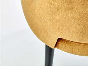 Miniaturka 5 - Tapicerowane profilowane krzesło detale MONACO 4