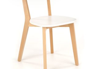 Miniaturka 4 - Krzesło do jadalni białe SCANDI