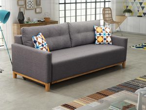 Miniaturka 17 - Sofa do Salonu szara aranżacja ROSARIO