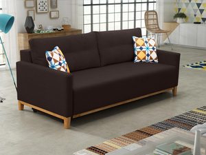 Miniaturka 18 - Sofa do Salonu brąz aranżacja ROSARIO