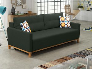 Miniaturka 19 - Sofa do Salonu butelkowa zieleń aranżacja ROSARIO