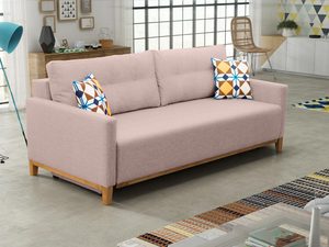 Miniaturka 21 - Sofa do Salonu różowa aranżacja ROSARIO