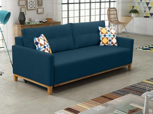 Miniaturka 22 - Sofa do Salonu granatowa aranżacja ROSARIO