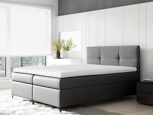 Miniaturka 5 - Łóżko do Spania Na Nóżkach szare aranżacja VISION