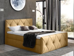 Miniaturka 9 - Kontynentalne Łóżko żółte aranżacja CASEY LUX