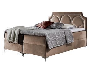 Miniaturka 3 - Łóżko kontynentalne brązowy białe tło PABLO