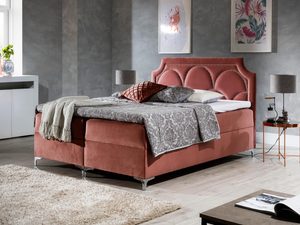 Miniaturka 5 - Łóżko kontynentalne różowy aranżacja PABLO
