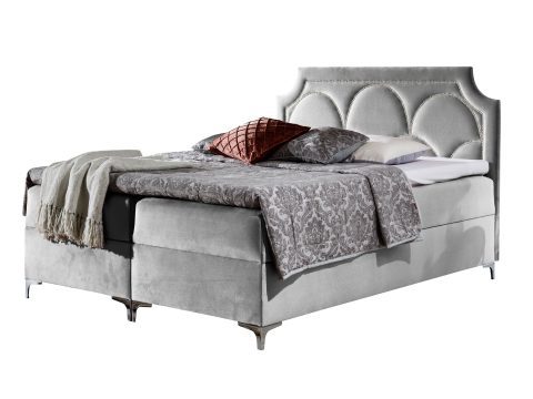 Łóżko kontynentalne Aqua białe tło PABLO