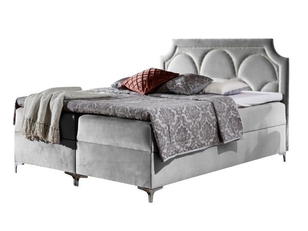 Łóżko kontynentalne Aqua białe tło PABLO