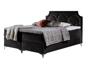 Miniaturka 1 - Łóżko kontynentalne czarne białe tło PABLO
