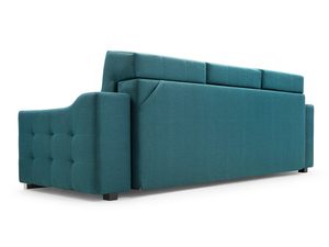 Miniaturka 3 - Sofa 2 Osobowa z Funkcją Spania turkusowa tył GRANDE