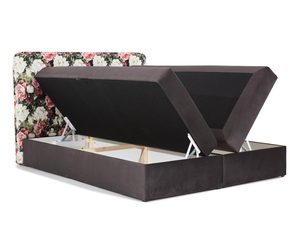 Miniaturka 2 - Łóżko W Kwiaty Tapicerowane pojemniki HARRIS