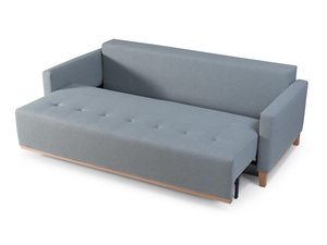 Miniaturka 10 - Sofa do Salonu szara rozłożona ROSARIO