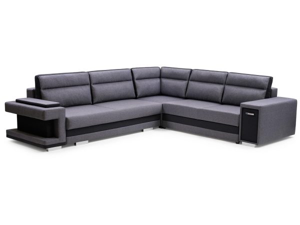 Narożnik z Funkcją Spania Codziennego białe tło ZENO