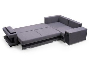 Miniaturka 5 - Narożnik z Barkiem i Schowkiem rozłożony RAFAEL