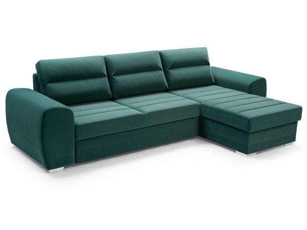 Narożnik Zielony Nowoczesny THOMAS