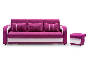 Miniaturka 1 - Rozkładana Kanapa z Pufą OLYMPEA + PUFA