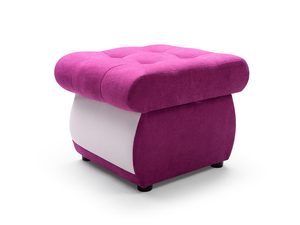 Miniaturka 9 - Pufa różowo-biała OLYMPEA + PUFA