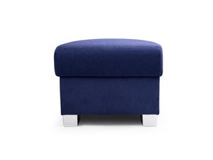 Miniaturka 7 - Pufa chromowane nóżki fioletowa BLAZE