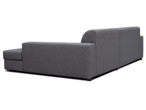 Miniaturka 4 - Narożnik z szerokim siedziskiem grafit tył JACOB