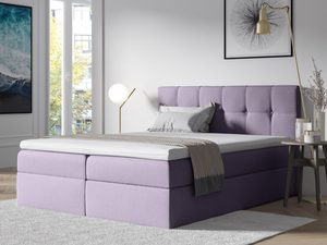 Miniaturka 5 - Łóżko kontynentalne fioletowe aranżacja ONYX
