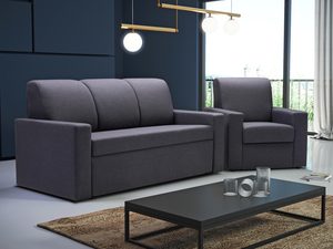 Miniaturka 6 - Sofa Rozkładana do przodu + fotel aranżacja MARTON III Osobowa