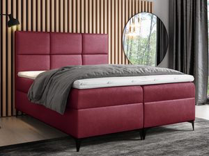 Miniaturka 3 - Duże Łóżko do Sypialni czerwony aranżacja LOTUS