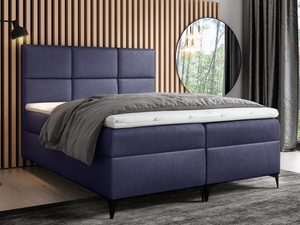 Miniaturka 5 - Duże Łóżko do Sypialni fioletowy aranżacja LOTUS