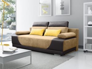 Miniaturka 4 - Młodzieżowa Sofa do Pokoju mocca-brąz aranżacja CELESTE