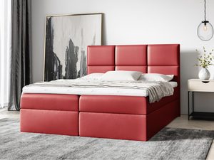 Miniaturka 8 - Łóżko Nowoczesne do Sypialni czerwone aranżacja VAMOS