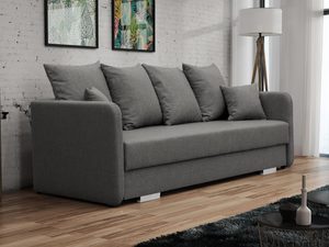 Miniaturka 11 - Sofa Dwuosobowa do Salonu popiel aranżacja CAVITO