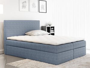 Miniaturka 9 - Łóżko kontynentalne niebieski aranżacja CLASSIC