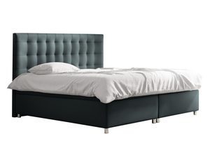 Miniaturka 9 - Pikowane łóżko tapicerowane zieleń na białym tle BELLA